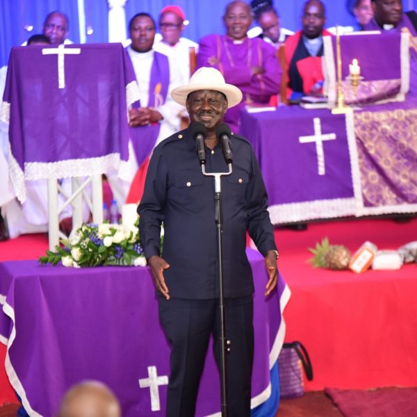 Raila to clergy: Always speak truth to power