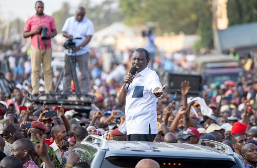 Ruto: Unity gov’t Key to realising development agenda