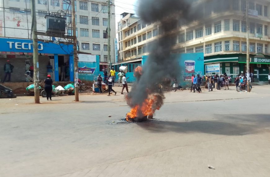Protests erupt in Nairobi, Nakuru, Kisii, and Kisumu » Capital News