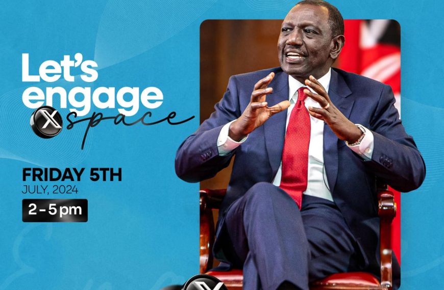 President Ruto to host first X-Space conversation with Kenyan youths » Capital News
