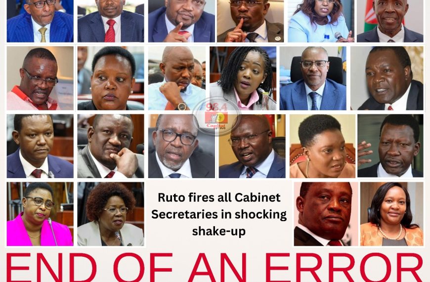 Sifuna Lauds President Ruto’s Decision to Dissolve Cabinet » Capital News