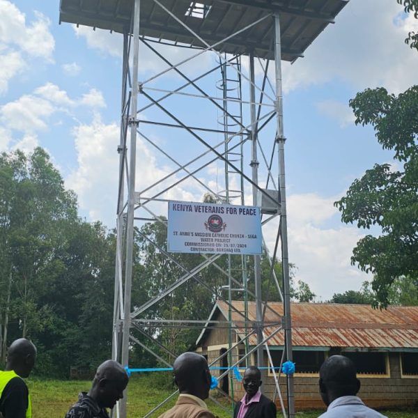 Former KDF Soldiers Launch Borehole Initiative to Combat Water Scarcity » Capital News
