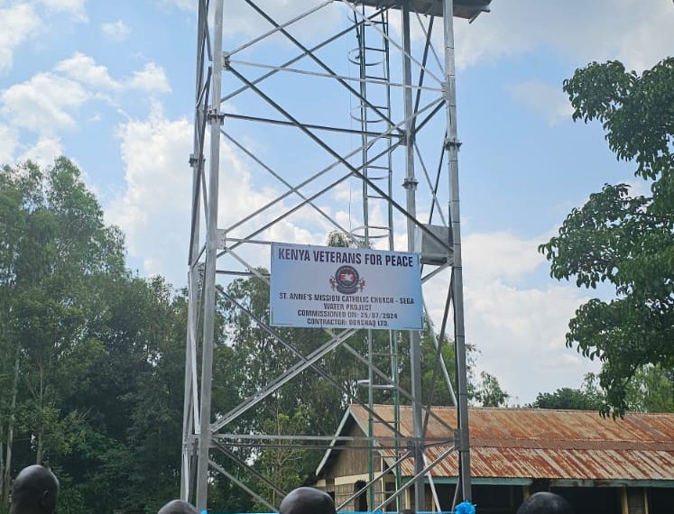 Former KDF Soldiers Launch Borehole Initiative to Combat Water Scarcity » Capital News