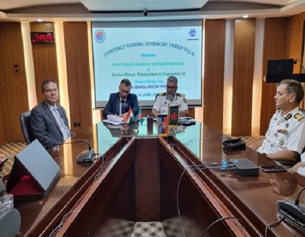 Garden Reach Shipbuilders and Engineers to Build Ocean-Going Tug for Bangladesh Navy » Capital News