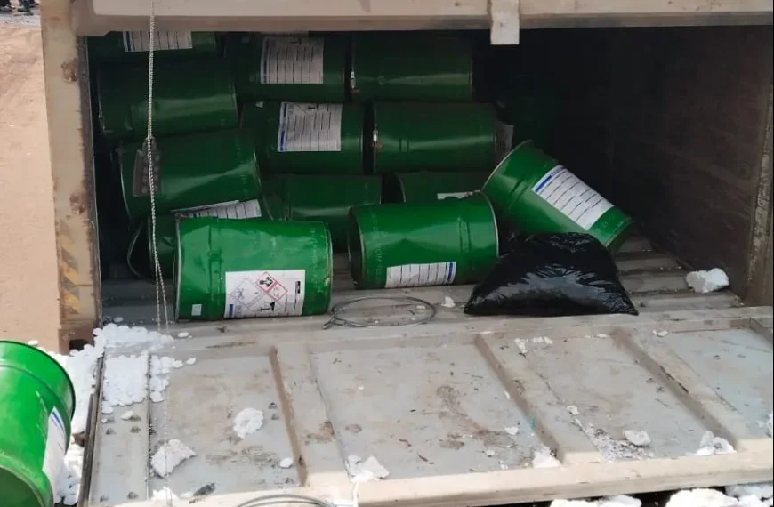 Sodium Cyanide spillage site declared safe as concerns mount over missing chemicals