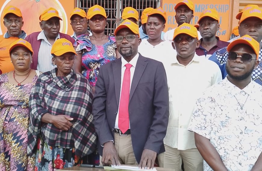 Magarini ODM officials endorse Harrison Kombe for by-election