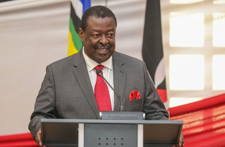 Mudavadi asks teachers to propose solutions for conflict, artificial intelligence