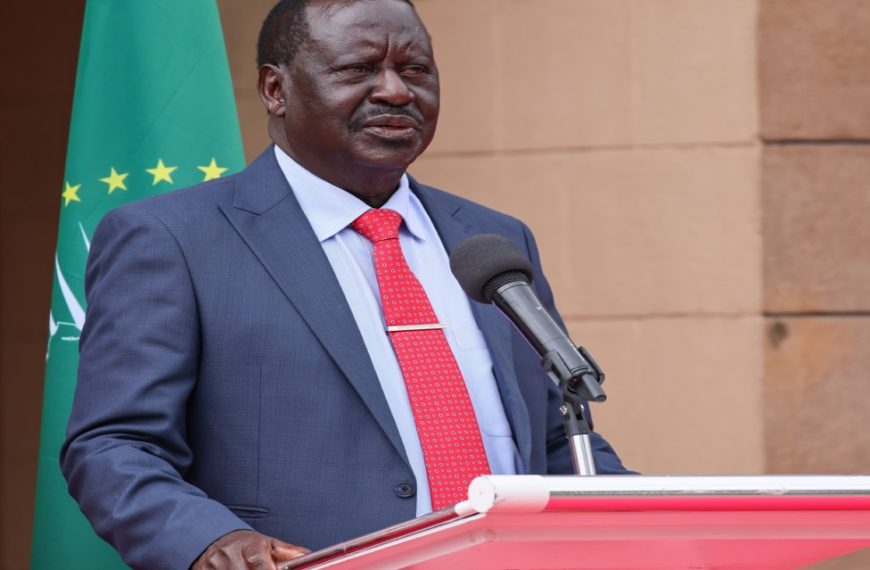 Raila promises to champion climate action for sustainable growth of Africa