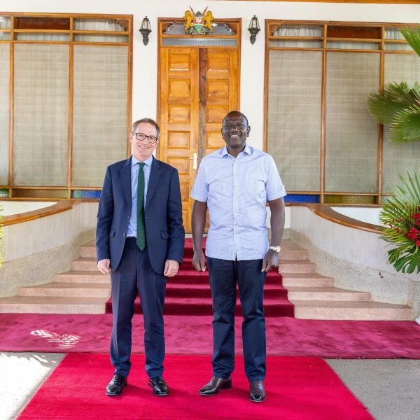 Ruto meets British envoy Neil Wigan, lauds strong Kenya-Britain ties
