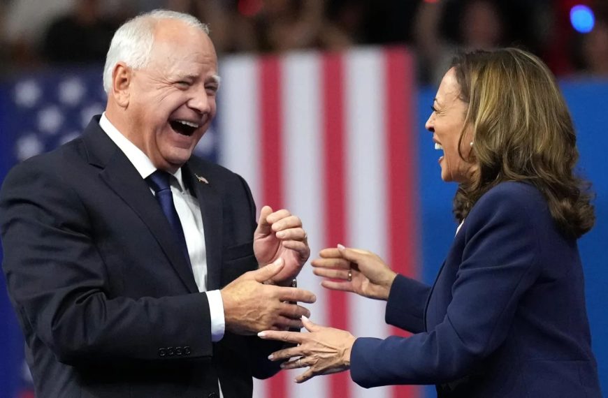 Harris and Walz hold first rally together as new Democratic ticket » Capital News