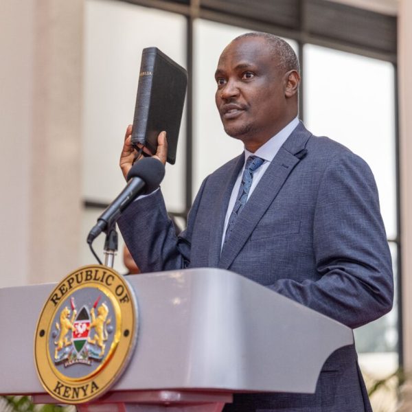 New Cabinet Secretaries take oath at State House » Capital News