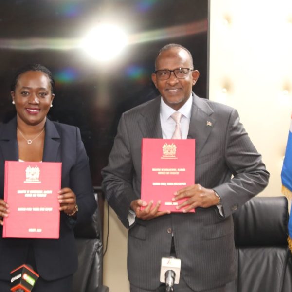 Change of guard as Tuya, Duale handover dockets