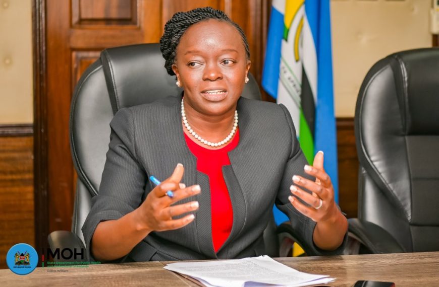 Health CS Mlongo reaffirms commitment to Universal Health Coverage