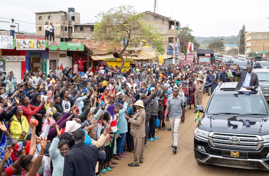 President Ruto kicks off development tour of Kisii