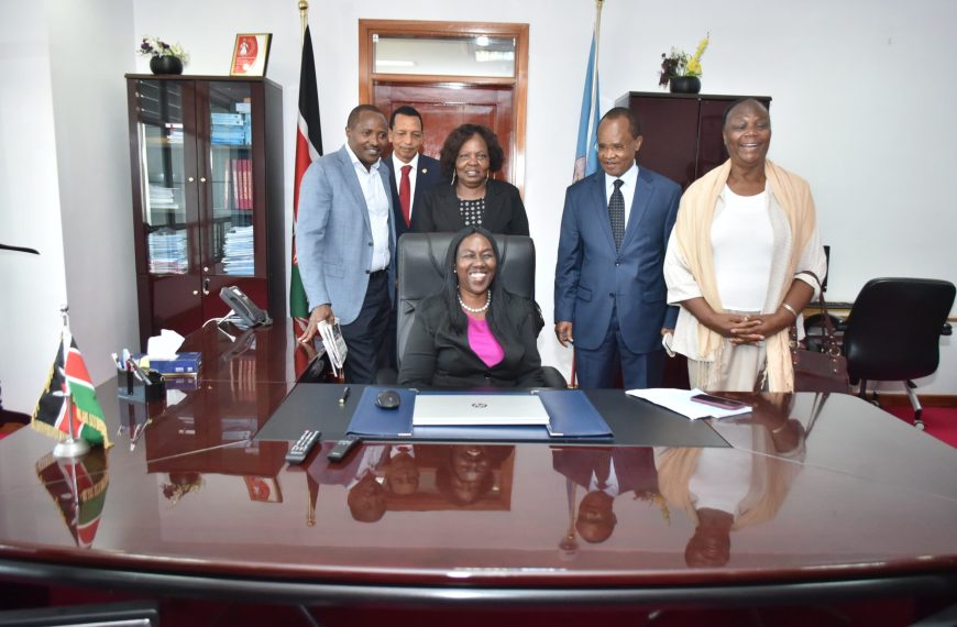 Prof. Hutchinson takes helm as acting VC of UoN