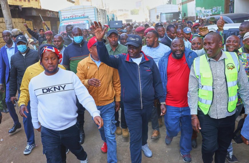 DP Gachagua defends Nairobi traders, urges Sakaja to address concerns