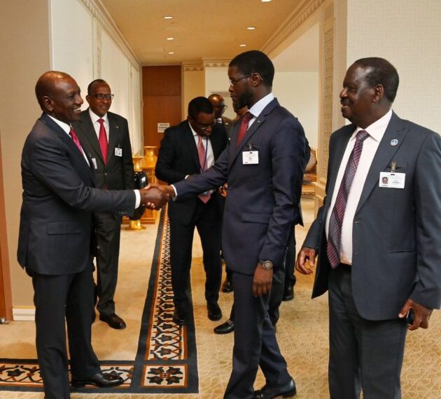 Senegal President Faye agrees to support Raila’s AUC candidature » Capital News