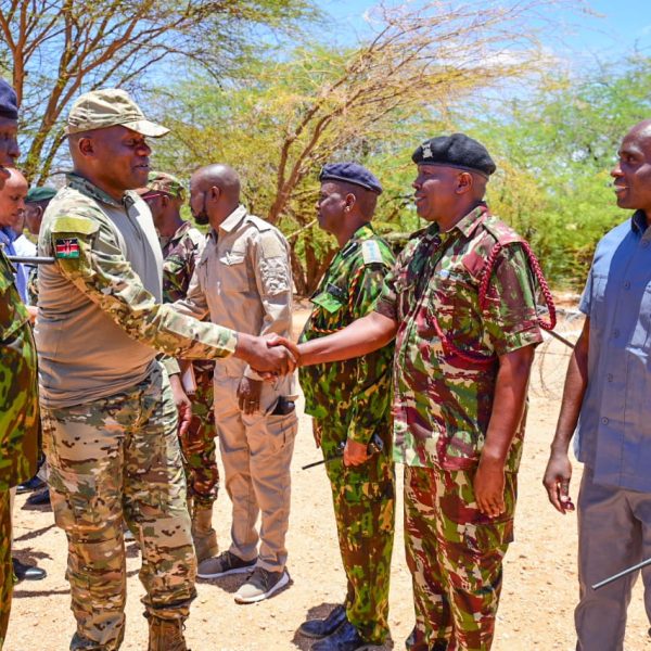 Masengeli tours operational posts in Northeastern » Capital News