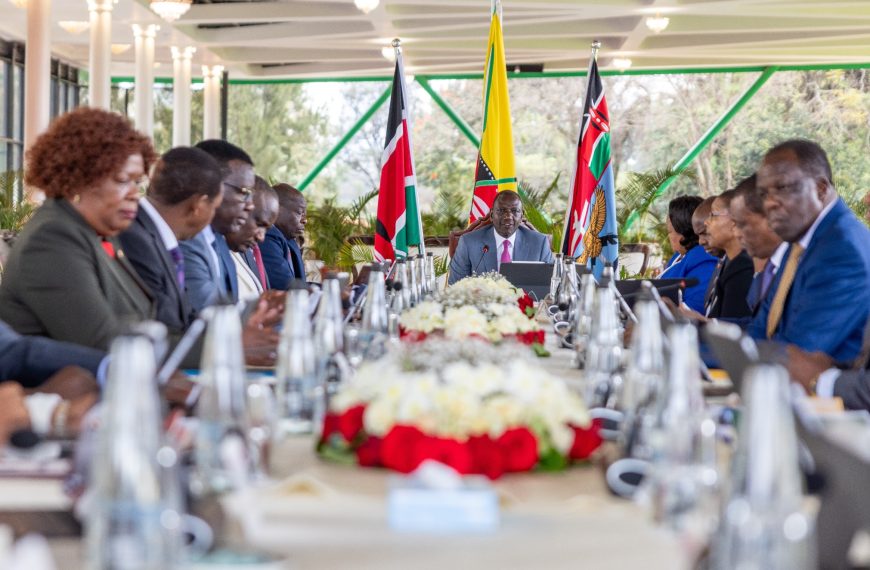 PICTURES: President Ruto chairs first broad-based Cabinet meeting