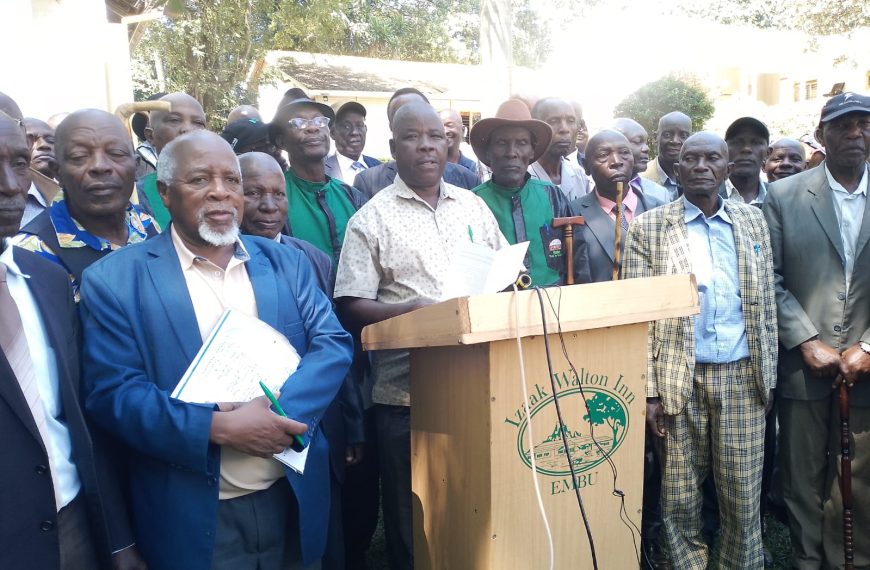 500 Elders Shift Support from Gachagua to Kindiki for Mt. Kenya East Leadership » Capital News