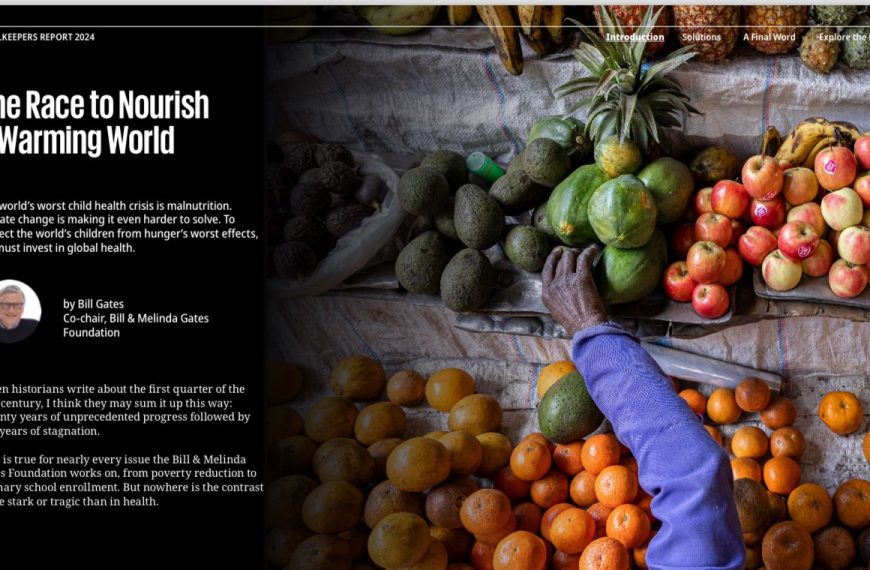 Investing in Nutrition is Key to Fighting Climate Change and Global Health Challenges » Capital News
