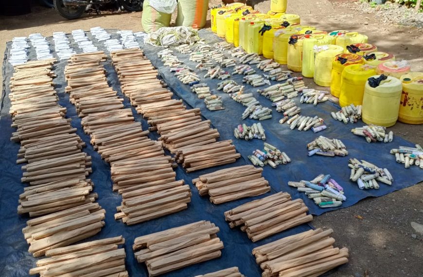 Two drug traffickers arrested in Diani, marijuana worth Ksh9M seized