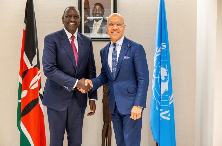 President Ruto meets Ford Foundation President