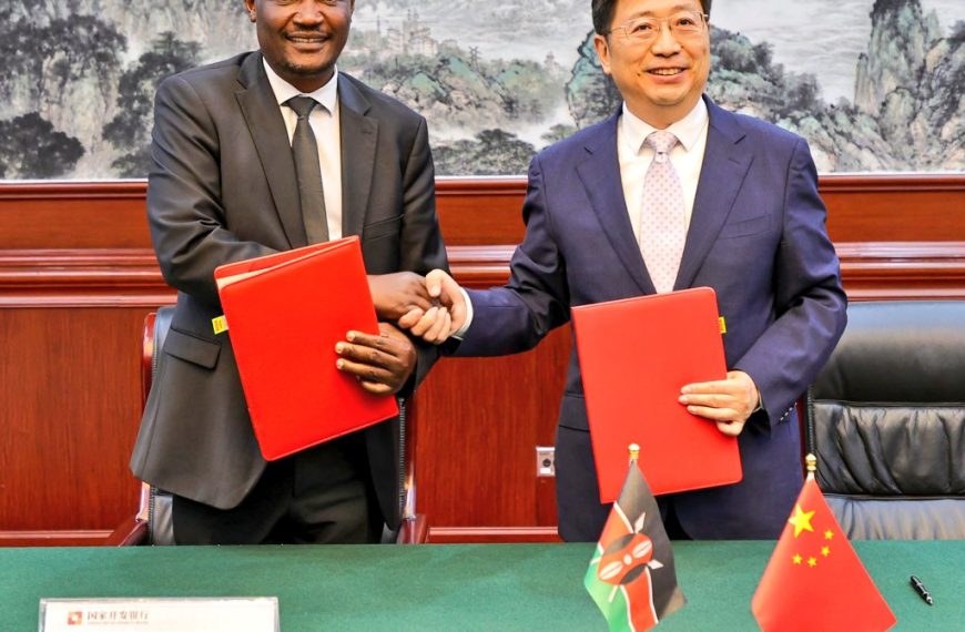 Kenya Inks Deal with China Development Bank to Build 15 Rural Roads » Capital News