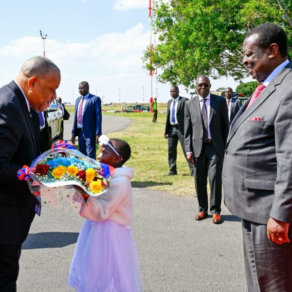 Mudavadi welcomes Haiti’s PM Dr. Garry Conille