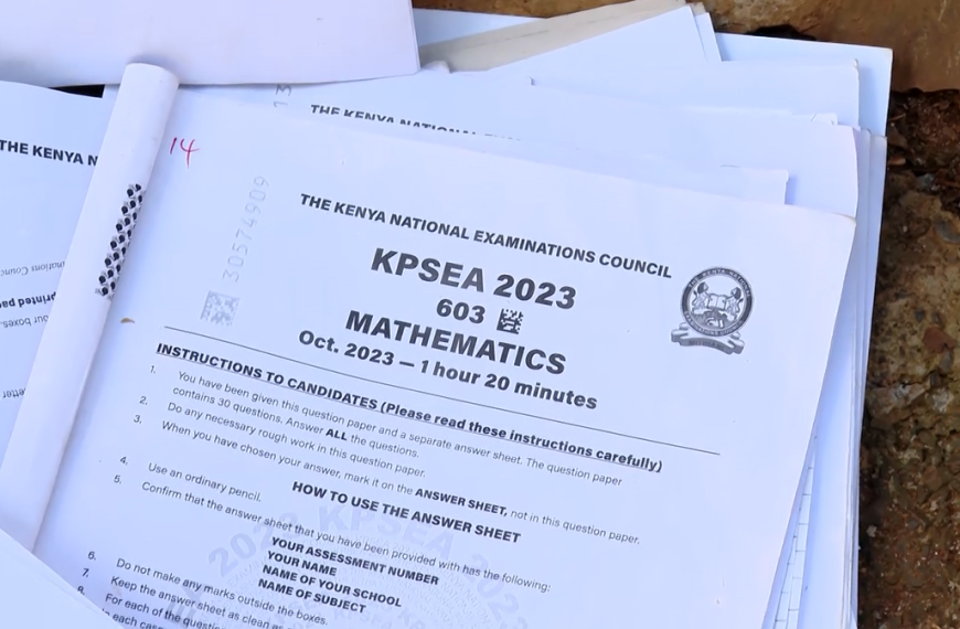 23 candidates sat fake KPSEA examinations at unregistered center