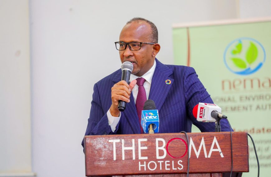 Industry producers must take responsibility of their packaging material in Nairobi Rivers, says CS Duale