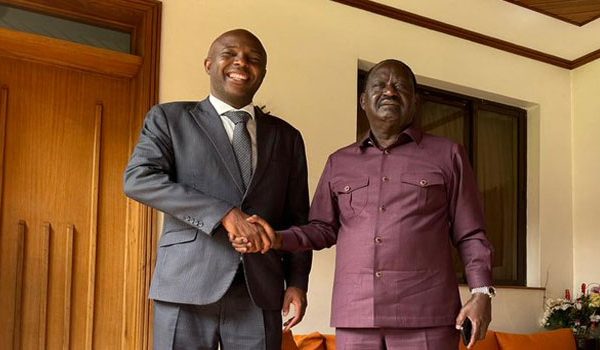 Kang’ata sparks DP talk succession with surprise Raila meeting » Capital News