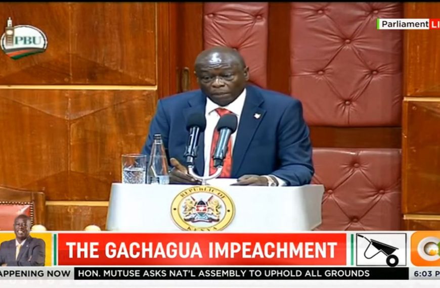 I learned from my boss in criticizing security chiefs, Gachagua says of remarks against Spy Chief Haji » Capital News