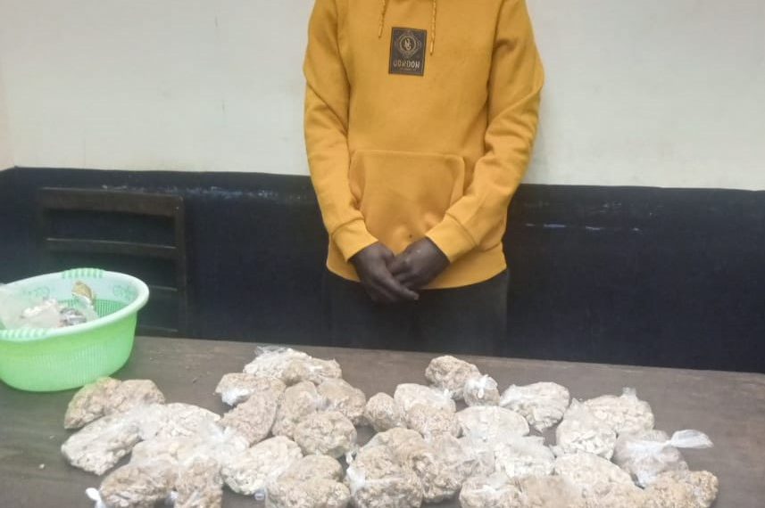 Drug trafficker arrested in Kilifi as police seize heroin worth Ksh14.5M