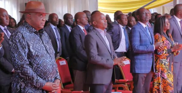 Ruto, Uhuru reunite in Embu as Gachagua takes backseat at Bishop’s installation » Capital News