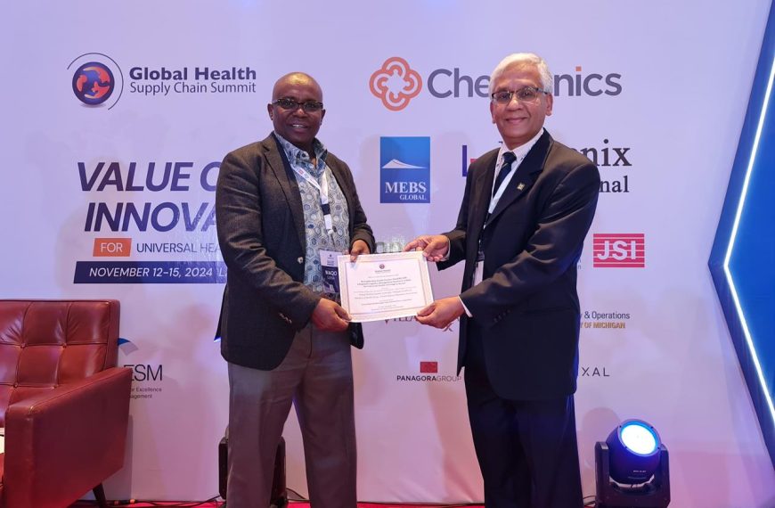 KEMSA shines on global stage with groundbreaking health supply chain innovations