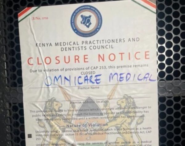 Health Ministry orders investigation into Omnicare Clinic, similar facilities following patient’s death » Capital News