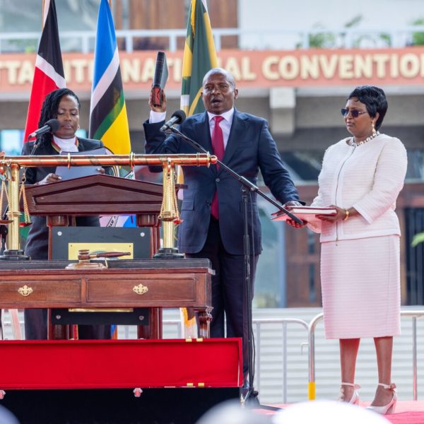 Hundreds gather at KICC for inauguration of Deputy President Kithure Kindiki » Capital News