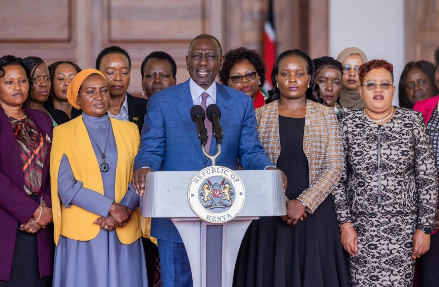 President Ruto pledges Ksh 100M to combat femicide in Kenya