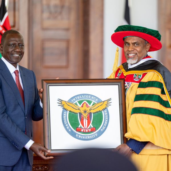 President Ruto awards Charter to National Intelligence University