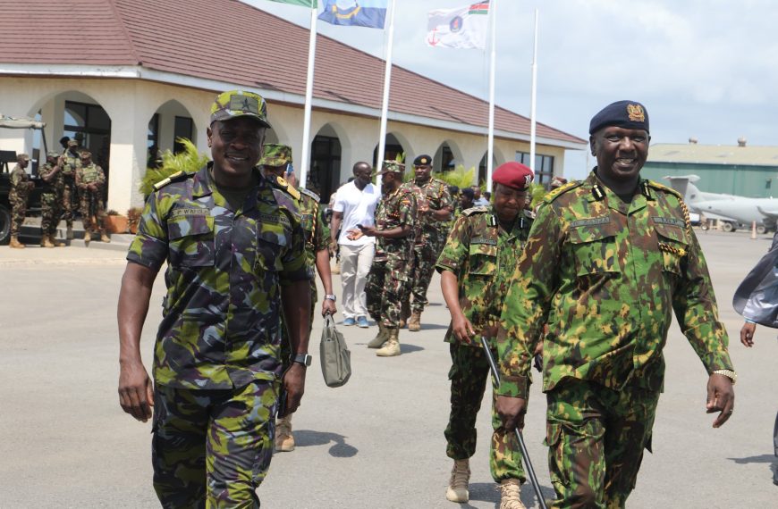 IG Kanja Leads Security Assessment in Lamu, Commends Officers for Dedication » Capital News