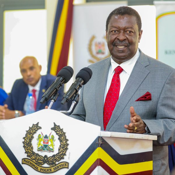 Govt prioritizes welfare of police officers and their families – Mudavadi