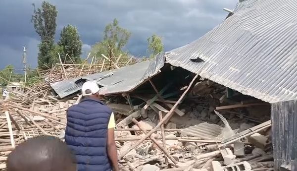 7-storey building collapses in Rongo, woman injured after jumping to escape » Capital News