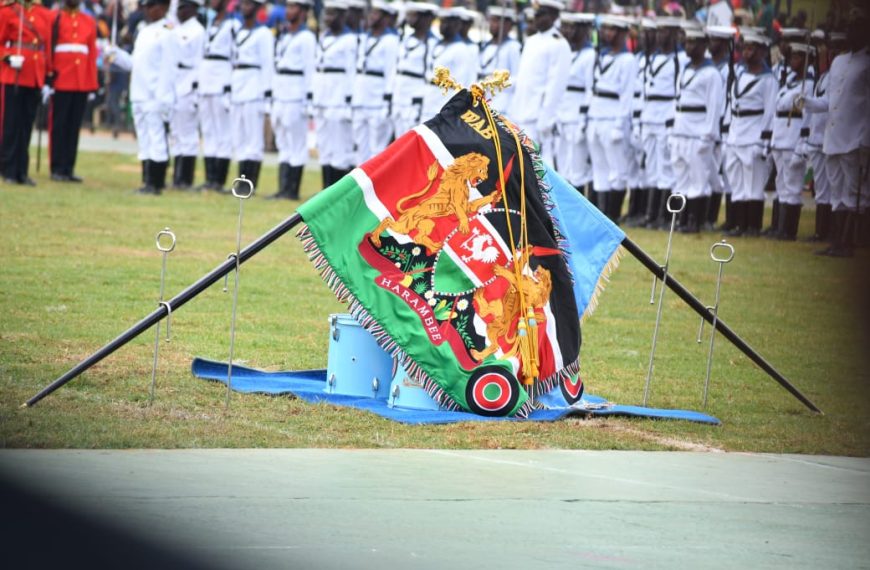 President Ruto presides over trooping of the colour ceremony