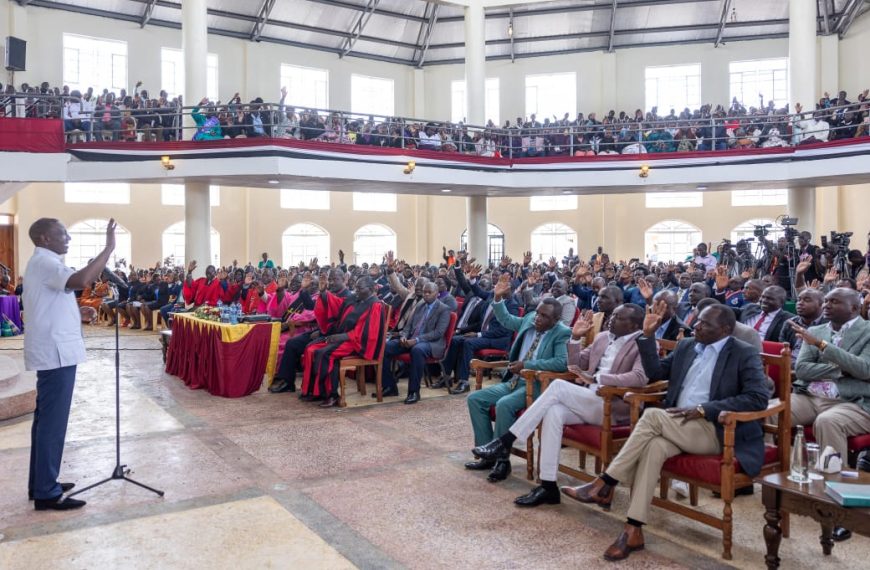 President Ruto Urges Parents to Instill Moral Values to Combat Crime and Social Ills » Capital News