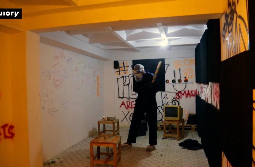 (WATCH) Alternative therapy? Nairobi rage room lets visitors vent anger for inner peace. » Capital News