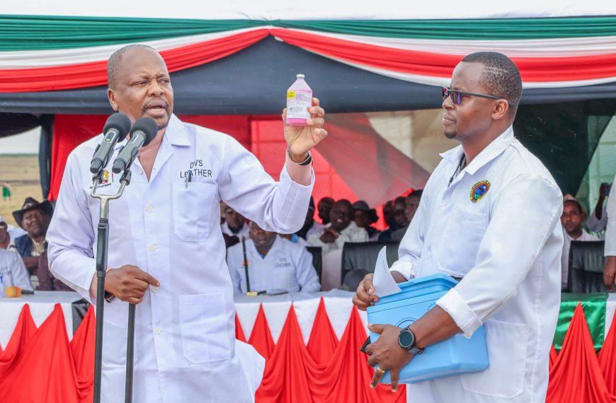 Nationwide livestock vaccination campaign kicks off