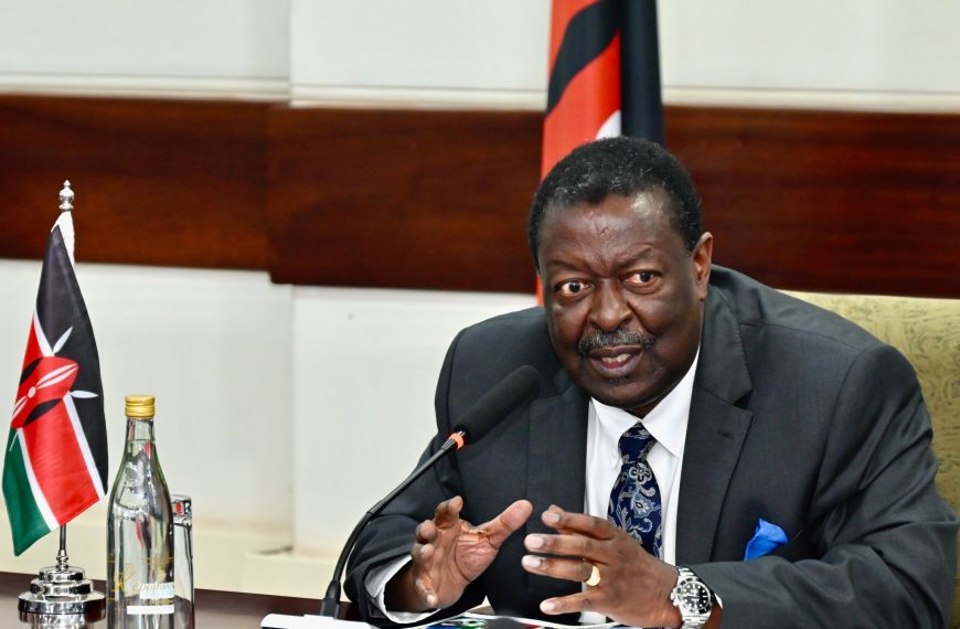 Mudavadi: Govt actively working to enhance business landscape