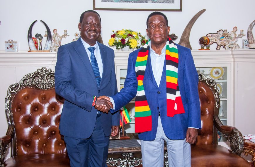 Raila takes AUC campaigns to Southern Africa