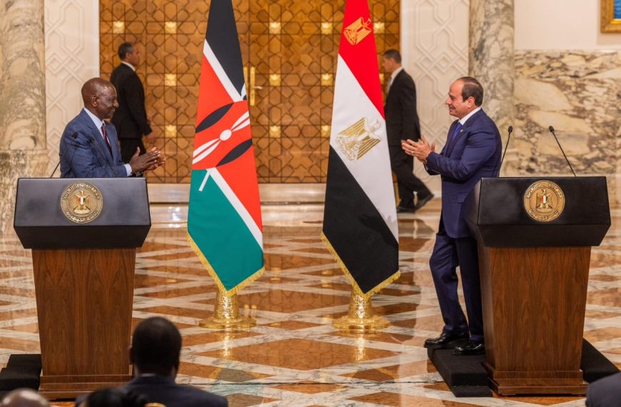 Kenya and Egypt sign 12 MoUs to boost trade, security ties